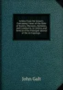Letters from the Levant;: Containing Views of the State of Society, Manners, Opinions, and Commerce, in Greece, and Several of the Principal Islands of the Archipelago. . - Galt John
