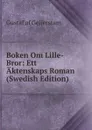 Boken Om Lille-Bror: Ett Aktenskaps Roman (Swedish Edition) - Gustaf af Geijerstam