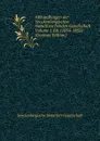 Abhandlungen der Senckenbergischen Naturforschenden Gesellschaft Volume 1.Bd. (1854-1855) (German Edition) - Senckenbergische Naturfors Gesellschaft