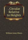 . Circular Relative to Heights - William Jones Rhees