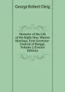 Memoirs of the Life of the Right Hon. Warren Hastings, First Governor-General of Bengal, Volume 2 (French Edition) - Gleig George Robert