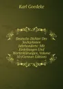 Deutsche Dichter Des Sechzehnten Jahrhunderts: Mit Einleitungen Und Worterklarungen, Volume 10 (German Edition) - Karl Goedeke