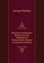 Historisch-Politische Blatter Fur Das Katholische Deutschland, Volume 14 (German Edition) - George Phillips
