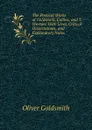 The Poetical Works of Goldsmith, Collins, and T. Warton: With Lives, Critical Dissertations, and Explanatory Notes - Goldsmith Oliver