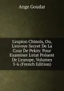L.espion Chinois, Ou, L.envoye Secret De La Cour De Pekin: Pour Examiner L.etat Present De L.europe, Volumes 5-6 (French Edition) - Ange Goudar