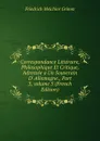 Correspondance Litteraire, Philosophique Et Critique, Adressee a Un Souverain D. Allemagne., Part 3,.volume 5 (French Edition) - Friedrich Melchior Grimm