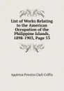 List of Works Relating to the American Occupation of the Philippine Islands, 1898-1903, Page 53 - Griffin Appleton