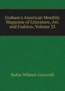 Graham.s American Monthly Magazine of Literature, Art, and Fashion, Volume 33 - Griswold Rufus W