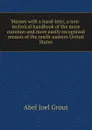 Mosses with a hand-lens; a non-technical handbook of the more common and more easily recognized mosses of the north-eastern United States - Abel Joel Grout