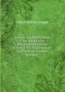 Antaus: Ein Briefwechsel Uber Speculative Philosophie in Ihrem Conflict Mit Wissenschaft Und Sprache (German Edition) - Otto Friedrick Gruppe