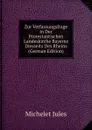 Zur Verfassungsfrage in Der Protestantischen Landeskirche Bayerns Diesseits Des Rheins (German Edition) - Jules