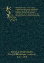 Denonciation aux cours royales, relativement au systeme religieux et politique signale dans le memoire a consulter; precedee de nouvelles observations sur ce systeme, et sur les apologies quon en a recemment publiees - Reynaud de Montlosier