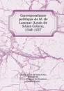Correspondance politique de M. de Lanssac (Louis de SAint-Gelais), 1548-1557 - Louis de Saint-Gelais Lanssac