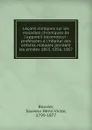 Lecons cliniques sur les maladies chroniques de l.appareil locomoteur : professees a l.Hopital des enfants malades pendant les annees 1855, 1856, 1857 - Sauveur Henri Victor Bouvier