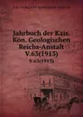 Jahrbuch der Kais. Kon. Geologischen Reichs-Anstalt. V.63(1913) - K.K. Geologische Reichsanstalt Austria