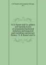 N. B. Basset and Co. gilders and manufacturers of ornamental hardwood imitation and lacquered guilt moldings and picture frames / N. B. Basset and Co. - Chicago