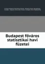 Budapest fovaros statisztikai havi fuzetei - Hungary Központi Statisztikai Hivatal. Budapest Városi Igazgatóság