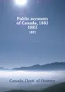 Public accounts of Canada, 1882. 1882 - Canada. Dept. of Finance