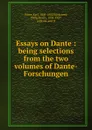 Essays on Dante : being selections from the two volumes of Dante-Forschungen - Karl Witte