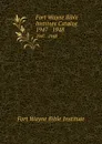 Fort Wayne Bible Institute Catalog. 1947   1948 - Fort Wayne Bible Institute