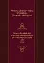 Neue bibliothek der schonen wissenschaften und der freyen kunste. 13-14 - Christian Felix Weisse