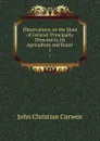 Observations on the State of Ireland: Principally Directed to Its Agriculture and Rural . 1 - John Christian Curwen