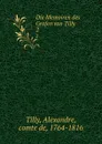 Die Memoiren des Grafen von Tilly. 2 - Alexandre Tilly
