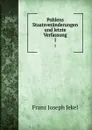 Pohlens Staatsveranderungen und letzte Verfassung. 1 - Franz Joseph Jekel