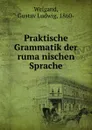 Praktische Grammatik der rumanischen Sprache - Gustav Ludwig Weigand