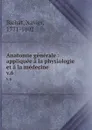 Anatomie generale : appliquee a la physiologie et a la medecine. v.6 - Xavier Bichat