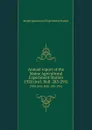 Annual report of the Maine Agricultural Experiment Station. 1920 (incl. Bull. 285-295) - Maine Agricultural Experiment Station