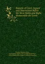 Reports of Cases Argued and Determined Before the Most Noble and Right Honourable the Lords . - Thomas Harman Acton