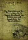 Die Beschadigung der Vegetation durch Rauch. Handbuch zur Erkennung und Beurteilung von Rauchschaden - Emil Haselhoff