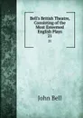 Bell.s British Theatre, Consisting of the Most Esteemed English Plays. 21 - John Bell
