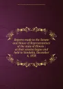 Reports made to the Senate and House of Representatives of the state of Illinois : at their session begun and held in Vandalia, December 4, 1838 - Illinois. General Assembly. Senate