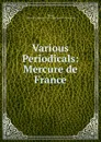 Various Periodicals: Mercure de France - Léon. Gerbe Boré