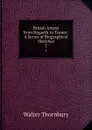 British Artists from Hogarth to Turner: A Series of Biographical Sketches. 2 - Walter Thornbury