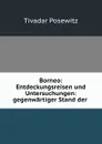 Borneo: Entdeckungsreisen und Untersuchungen: gegenwartiger Stand der . - Tivadar Posewitz