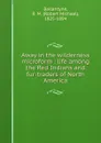 Away in the wilderness microform : life among the Red Indians and fur-traders of North America - Robert Michael Ballantyne