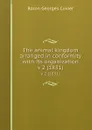 The animal kingdom arranged in conformity with its organization. v 2 (1831) - Cuvier Georges