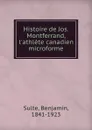 Histoire de Jos. Montferrand, l.athlete canadien microforme - Benjamin Sulte