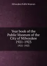 Year book of the Public Museum of the City of Milwaukee. 1921-1923 - Milwaukee Public Museum