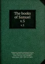 The books of Samuel. v.5 - Christian Friedrich David Erdmann