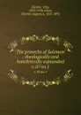 The proverbs of Solomon : theologically and homiletically expounded. v.10 no.1 - Otto Zöckler