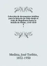 Coleccion de documentos ineditos para la historia de Chile desde el viaje de Magallanes hasta la batalla de Maipo, 1518-1818. 4 - José Toribio Medina