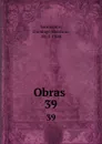 Obras . 39 - Domingo Faustino Sarmiento