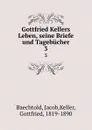 Gottfried Kellers Leben, seine Briefe und Tagebucher. 3 - Jacob Baechtold