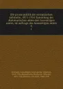 Die grosse politik der europaischen kabinette, 1871-1914. Sammlung der diplomatischen akten des Auswartigen amtes, im auftrage des Auswartigen amtes. 8 - Germany. Auswärtiges Amt