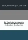 Die Theorie der Beredsamkeit, mit besonderer Anwendung auf die Geistliche Beredsamkeit;. 2 - Heinrich August Schott