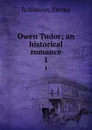 Owen Tudor; an historical romance. 1 - Emma Robinson